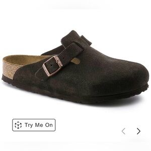 Birkenstock Boston Soft Footbed in Mocha